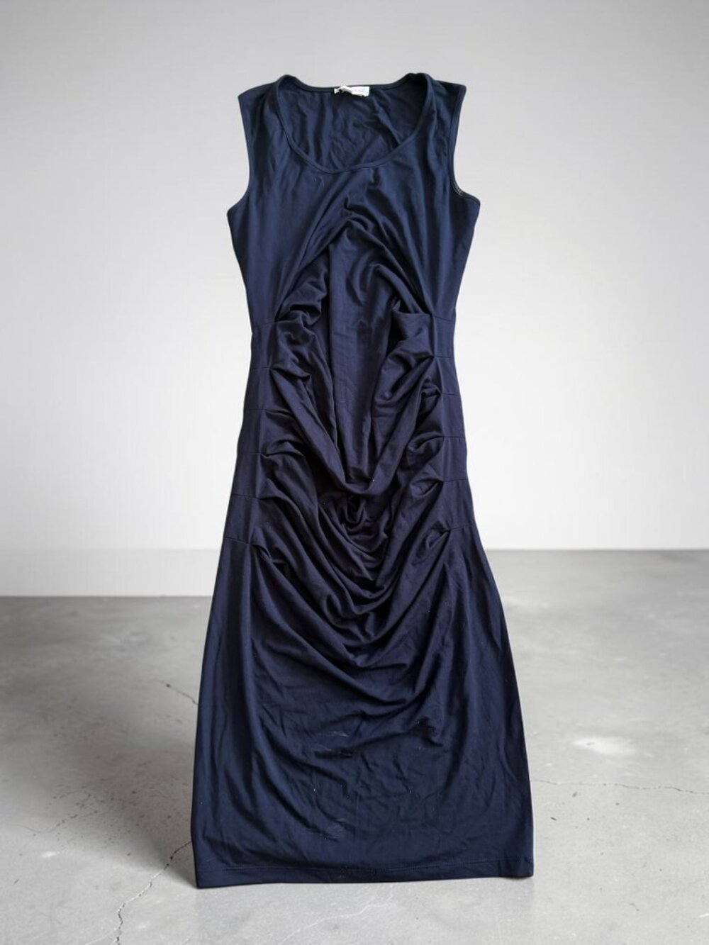 INGRID & ISABEL Navy Stretch Maternity Dress Size Small